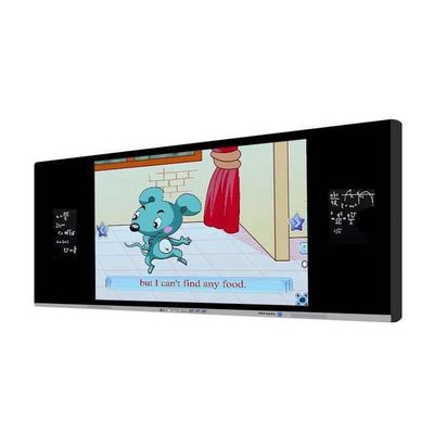 86인치 180-260V AC 입력 전압 스마트 디지털 블랙보드 64GB 저장장치와 4GB 램