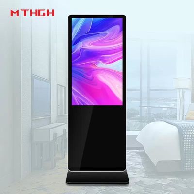 43인치 HD 바닥 서 있는 디지털 포스터 디스플레이 8GB/16GB 저장장치