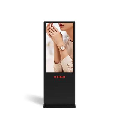 49 인치 바닥 서 있는 디지털 사이니지 디스플레이 8GB/16GB 저장소