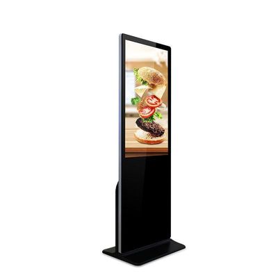Wi-Fi / 블루투스 / USB 연결과 오디오 / 헤드폰 출력으로 최적의 오디오 출력을위한 49 인치 블랙 디지털 사이니지