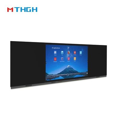 65인치 4K 평면 쓰기판 스마트 블랙보드용 지능형 전자 블랙보드 크기 길이 ≥4450mm