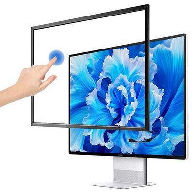 55인치 산업용 IR 터치 패널 20%~90%의 습도 범위와 DC 5V 전원 공급