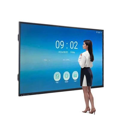 인터랙티브 터치 화이트보드 최종 프레젠테이션 HDMI I/O 및 OPS PC I9 연결 솔루션