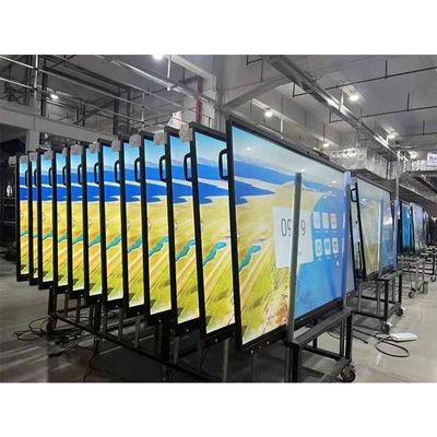 인터랙티브 터치 화이트보드 최종 프레젠테이션 HDMI I/O 및 OPS PC I9 연결 솔루션