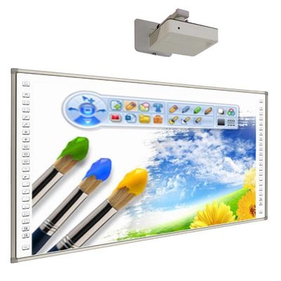 150인치 스마트 인터랙티브 화이트보드 20 포인트 터치 및 옵션 I3/i5/i7/i9 CPU