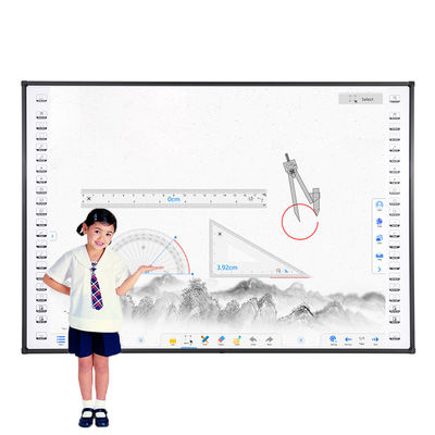 106" 무선 인터랙티브 화이트보드 10점 터치 1년 보증