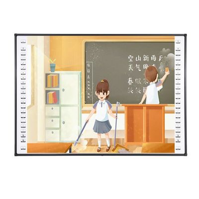 86인치 스마트 인터랙티브 패널 USB2.0/3.0, 32767x32767 인터랙티브 화이트보드 디스플레이