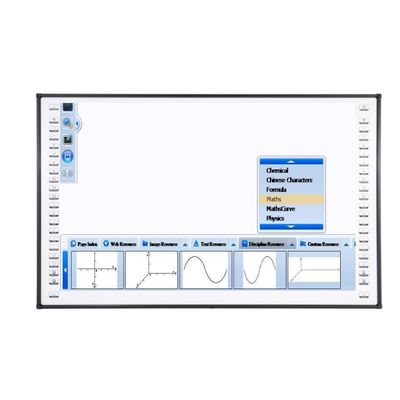 86인치 스마트 인터랙티브 패널 USB2.0/3.0, 32767x32767 인터랙티브 화이트보드 디스플레이