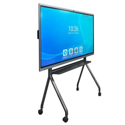 고 광택 관점 178° H/V 55인치 인터랙티브 터치 스크린 화이트보드 HDMI 및 안드로이드 APP