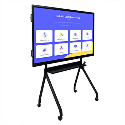 고 광택 관점 178° H/V 55인치 인터랙티브 터치 스크린 화이트보드 HDMI 및 안드로이드 APP