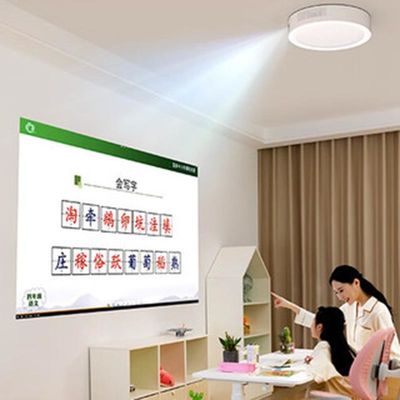 1200 조명 밝기 3000LX 스마트 레이저 프로젝터 천장 홈 프로젝터