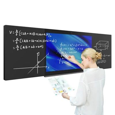 75인치 스마트 디지털 블랙보드 적외선 40 콘택트 인터랙티브 학교 교실 교육 화이트보드