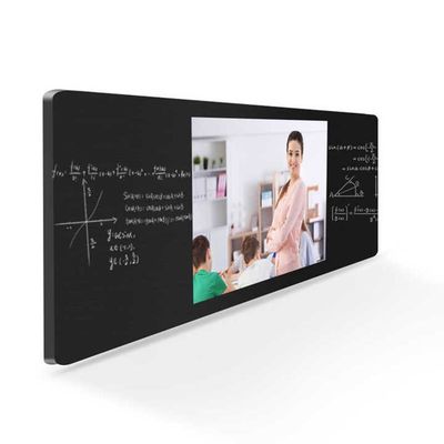 75인치 스마트 디지털 화이트보드 교실 교사가 디지털 블랙보드를 가르칩니다