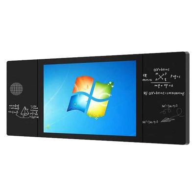 75인치 스마트 디지털 화이트보드 교실 교사가 디지털 블랙보드를 가르칩니다
