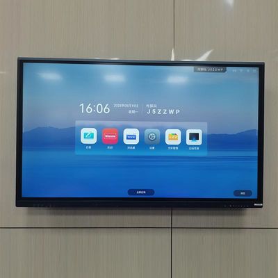 65인치 LCD 터치 디스플레이 안드로이드 13 인터랙티브 터치 스크린 화이트보드, 교실 회의판
