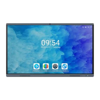 350cd/m2 밝기 터치 스크린 프레젠테이션 보드 3840x 2160 4K 해상도 및 스마트 디스플레이 패널