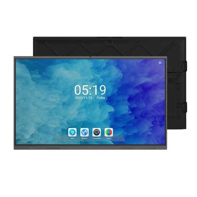 350cd/m2 밝기 터치 스크린 프레젠테이션 보드 3840x 2160 4K 해상도 및 스마트 디스플레이 패널