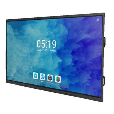 350cd/m2 밝기 터치 스크린 프레젠테이션 보드 3840x 2160 4K 해상도 및 스마트 디스플레이 패널